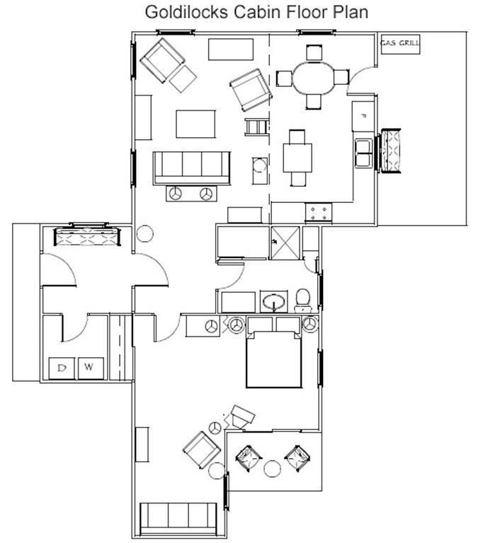 Goldilocks Cabin Стоу Екстер'єр фото